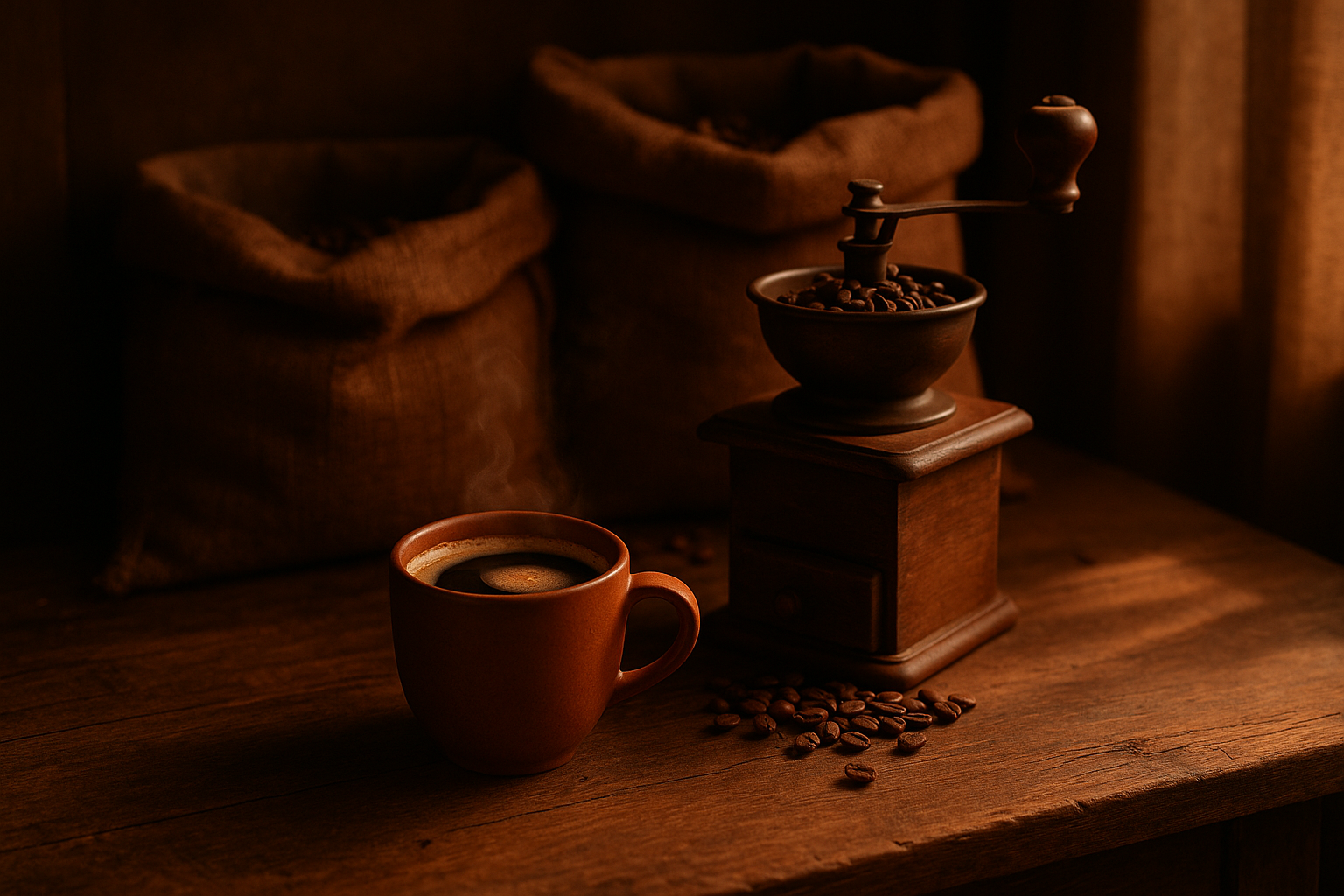 Hortelano Coffee Roasters, cafeterías en Calañas