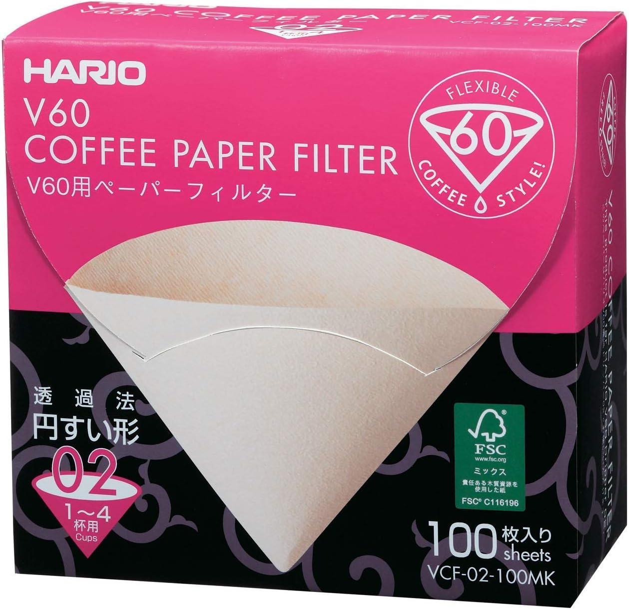 Filtros de papel Hario V60